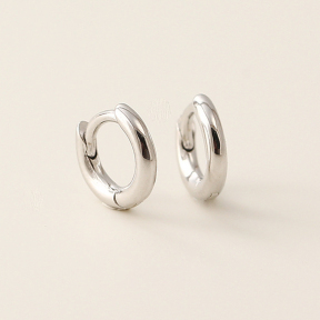 JE7623bhji-Y05  925 Silver Earrings  WT:0.77-2.53g  inner:5mm  YHE0244