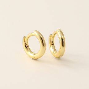 JE7624bhji-Y05  925 Silver Earrings  WT:0.77-2.53g  inner:5mm  YHE0244