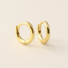 JE7626bhjo-Y05  925 Silver Earrings  WT:0.77-2.53g  inner:6mm  YHE0244
