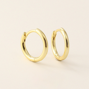JE7630vhlo-Y05  925 Silver Earrings  WT:0.77-2.53g  inner:8mm  YHE0244