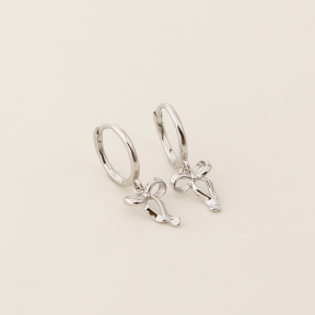 JE7639aiik-Y05  925 Silver Earrings  WT:1.33g  22.6mm  YHE0697