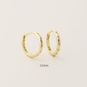 JE7662ailm-Y05  925 Silver Earrings  WT:1.7g  12mm  YHE0707