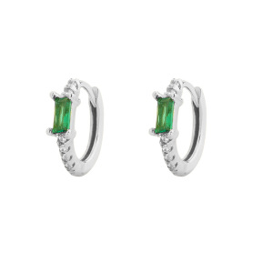 JE7667aiik-Y05  925 Silver Earrings  WT:1.35g  11mm  ZH007