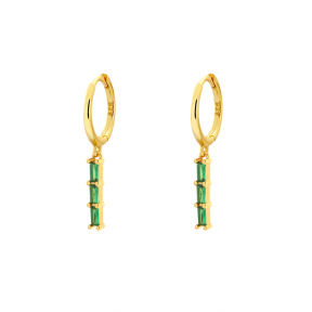 JE7678aiio-Y05  925 Silver Earrings  WT:1.36g  24.5mm  ZH007