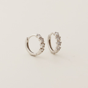 JE7697vhpm-Y05  925 Silver Earrings  WT:1.16g  11.3mm  YHE0706