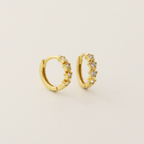 JE7698vhpm-Y05  925 Silver Earrings  WT:1.16g  11.3mm  YHE0706