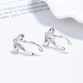 JE7763ajao-Y06  925 Silver Earrings  WT:2.83g  22.8*15.9mm  A-88-04