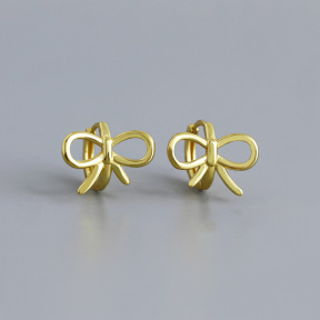 JE7784aioo-Y10  925 Silver Earrings  WT:2.2g  11.5*15.4mm  EH1614