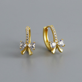 JE7789aipi-Y10  925 Silver Earrings  WT:1.86g  11.8*13mm  EH1624