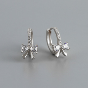JE7790aipi-Y10  925 Silver Earrings  WT:1.86g  11.8*13mm  EH1624