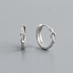JE7798aijm-Y10  925 Silver Earrings  WT:1.7g  12.7*13.3mm  EH1626