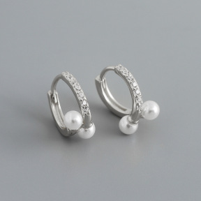 JE7800ajkm-Y10  925 Silver Earrings  WT:2.47g  15*14mm  EH1625