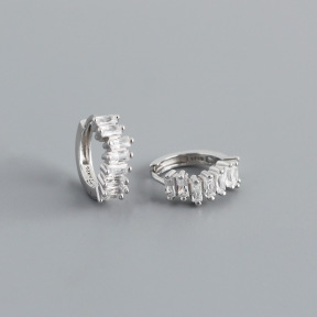 JE7816ajim-Y10  925 Silver Earrings  WT:2.1g  12.3*13mm  EH1632