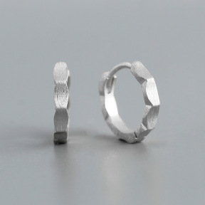 JE7836aioo-Y10  925 Silver Earrings  WT:1.56g  12.7*12.4mm  EH1634