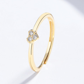 JR7770vhpi-Y06  925 Silver Ring  WT:1.3g  Inner:17.4mm  B-05-4