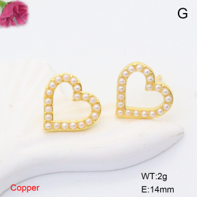 F6E301912vbmb-L017  Fashion Copper Earrings