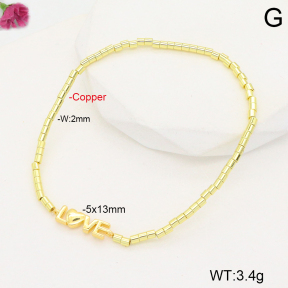 F2B200149vbpb-J128  Fashion Copper Bracelet