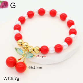 F2B300974vbnb-J81  Fashion Copper Bracelet