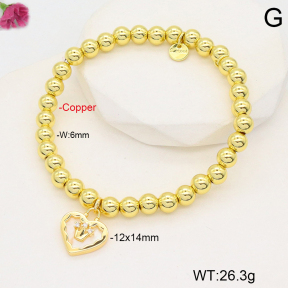 F2B300987ahjb-J128  Fashion Copper Bracelet