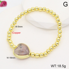 F2B402162vhkb-J128  Fashion Copper Bracelet