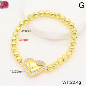 F2B402164ahlv-J128  Fashion Copper Bracelet