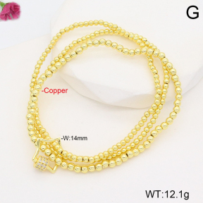 F2B402181ahpv-J128  Fashion Copper Bracelet