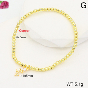 F2B402214bbml-J128  Fashion Copper Bracelet