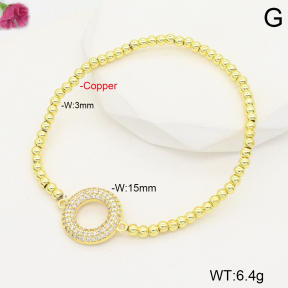 F2B402218bhva-J128  Fashion Copper Bracelet