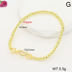 F2B402220vbpb-J128  Fashion Copper Bracelet