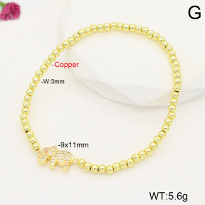 F2B402221vbpb-J128  Fashion Copper Bracelet