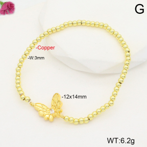 F2B402222vbpb-J128  Fashion Copper Bracelet