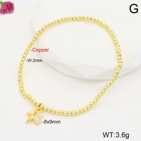 F2B402233bbml-J128  Fashion Copper Bracelet