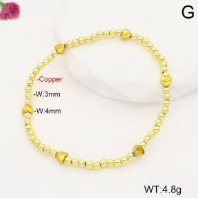 F2B402248vbll-J128  Fashion Copper Bracelet