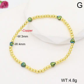 F2B402250vbll-J128  Fashion Copper Bracelet