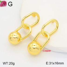 F2E201812ablb-J81  Fashion Copper Earrings