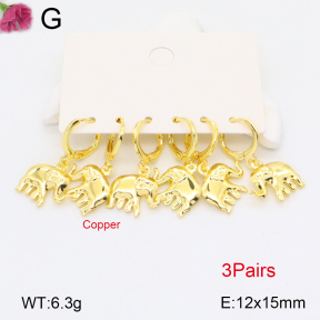 F2E201815aakl-J81  Fashion Copper Earrings