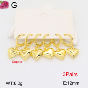 F2E201816aakl-J81  Fashion Copper Earrings