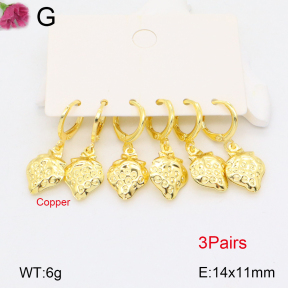 F2E201817aakl-J81  Fashion Copper Earrings