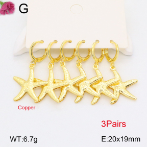 F2E201819aakl-J81  Fashion Copper Earrings