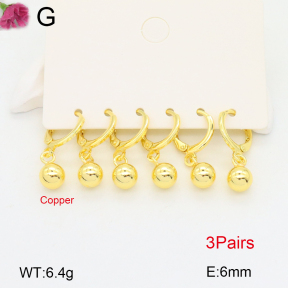F2E201822aakl-J81  Fashion Copper Earrings
