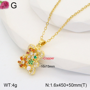F2N401043vbmb-J81  Fashion Copper Necklace