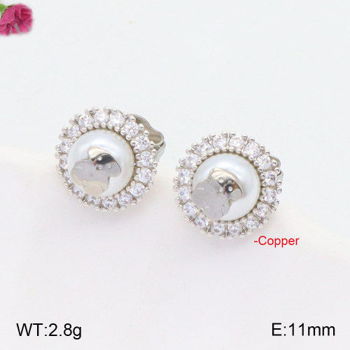 TE2000429vhmv-J82  Fashion Copper Bear Earrings