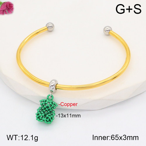 TZ2000440ahpv-J82  Fashion Copper Bear Bangles