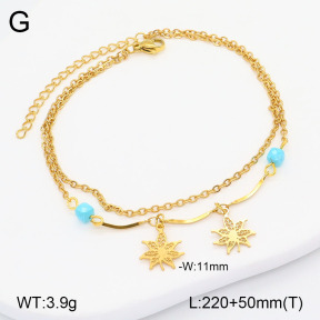 2A9001464bbml-350  Stainless Steel Anklets