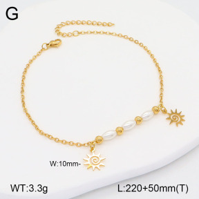 2A9001471bbml-350  Stainless Steel Anklets