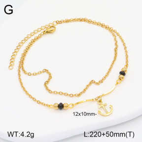 2A9001473vbmb-350  Stainless Steel Anklets