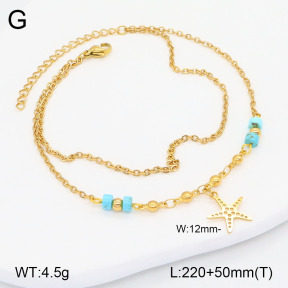 2A9001479vbmb-350  Stainless Steel Anklets