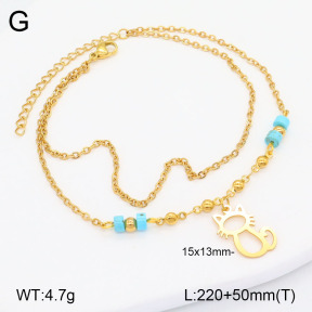 2A9001480vbmb-350  Stainless Steel Anklets