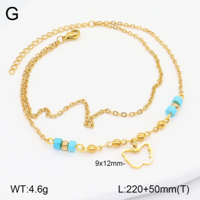 2A9001481vbmb-350  Stainless Steel Anklets