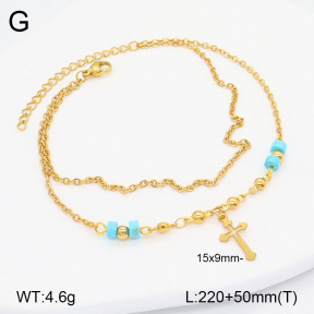2A9001482vbmb-350  Stainless Steel Anklets